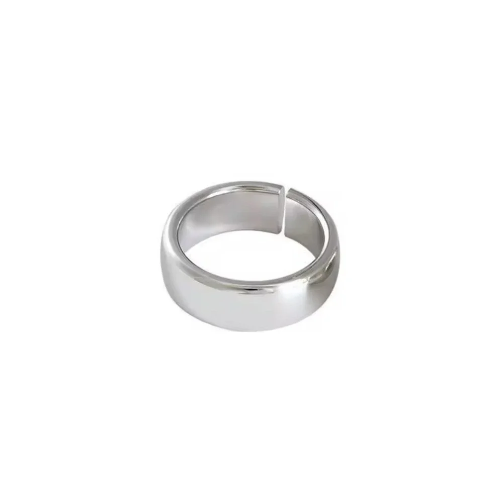 NEW Adjustable 6mm‎ Sterling Silver Band Thumb Ring Finger Midi Ring